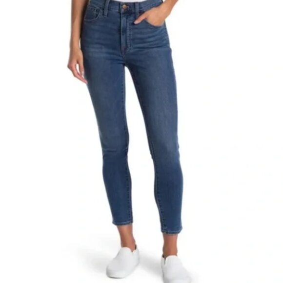 Madewell Denim - Madewell 10” High Rise Skinny Medium Wash Jeans Size 28  #0609